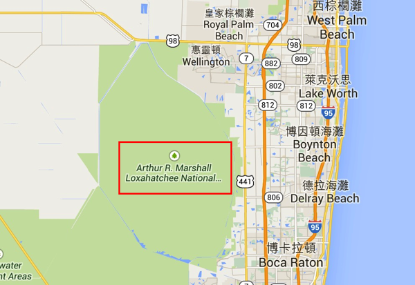 Loxahatchee Map